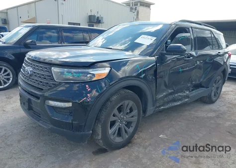 2024 Ford Explorer Xlt из США, поврежденный, VIN 1FMSK7DH7RGA16899